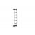 Rhino Aluminium 7 Step Rear Door Ladder - Nissan NV300 High Roof (H2) - AL7-LK21 - view 1